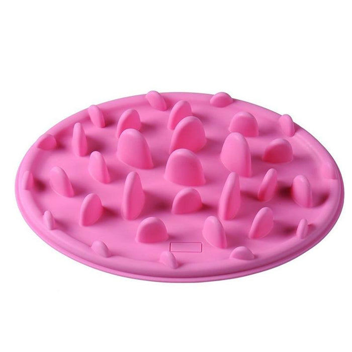 Pet Food Bowl Interactive Feeder Digestive Puzzle Bowl