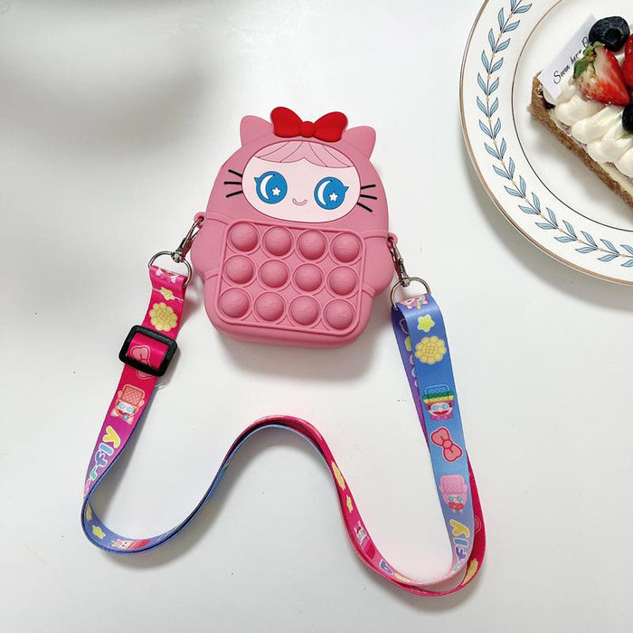 Toy fingertip children's coin purse