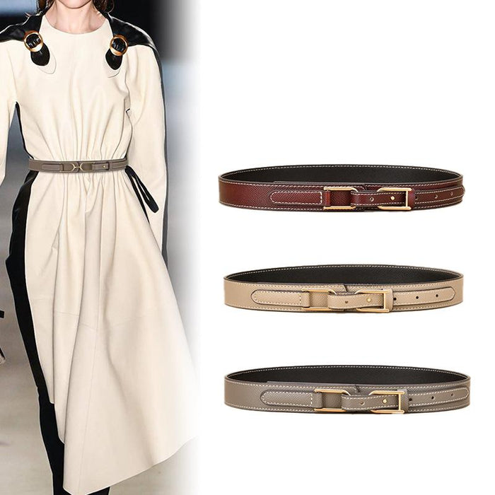 Fashion Waist with Dress Waist Leather Belt