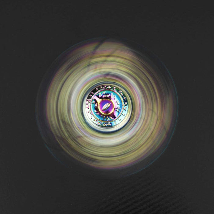 Simple dimming rainbow fidget spinner dragon wing spinning top