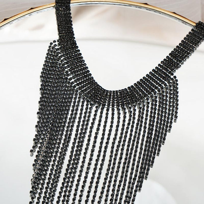 Popular Fashion Female Jewelry Black Necklace