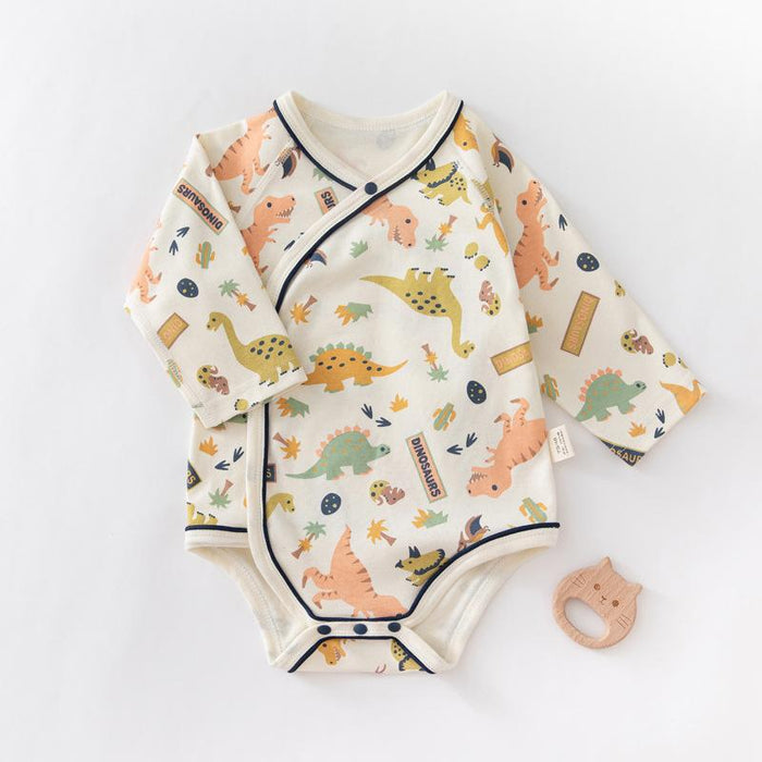 Baby Dinosaur Long Sleeve Romper