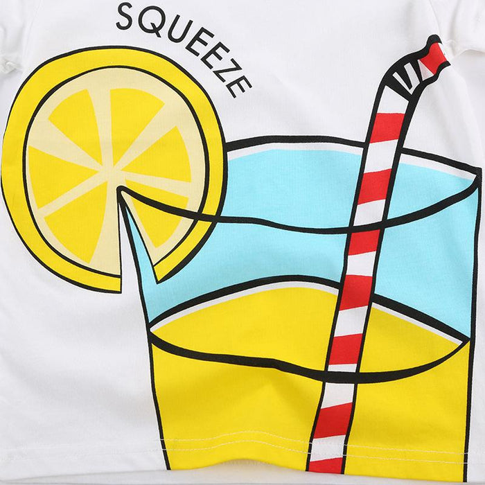 T-shirt short sleeve cotton half sleeve children's wear