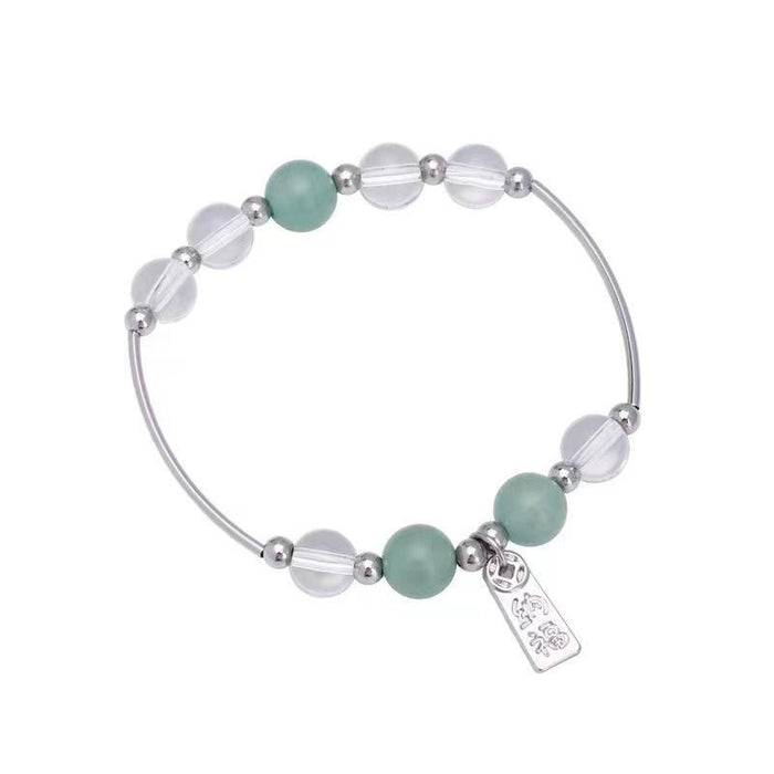 New Fashion Simple Versatile Mint Green Ladies Bracelet