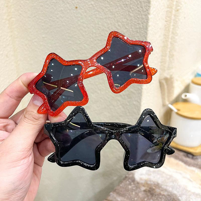 Children's colorful starlight sunglasses and sunglasses