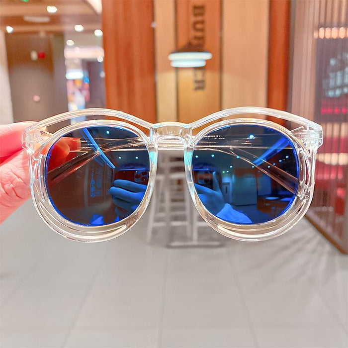 Children's Sunglasses Sun Shading round frame polarizer