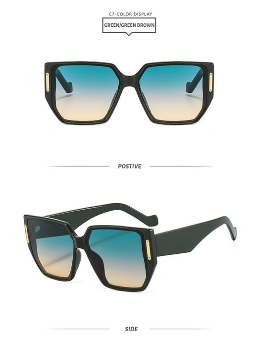 Irregular Sunglasses Retro