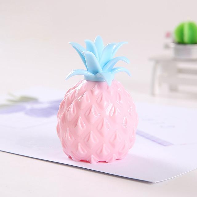 New Cheap Flour Pineapple Relief Stress Balls Fidget Toys Squeeze Fruit Anti Stress Decompression for Kids Antistress Children