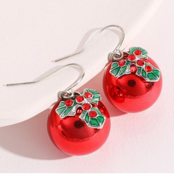 New Personality Red Tomato Women's Earrings
