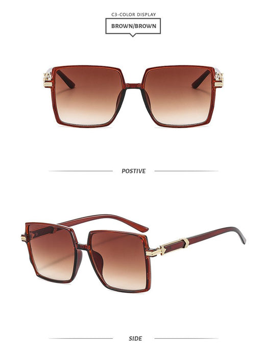 Retro square Sunglasses