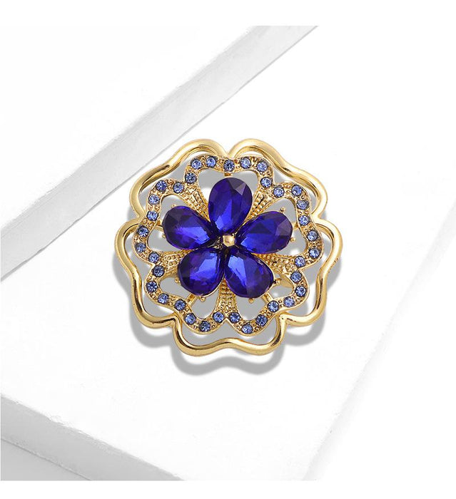 New Fashion Simple Brooch Flower Female Pin
