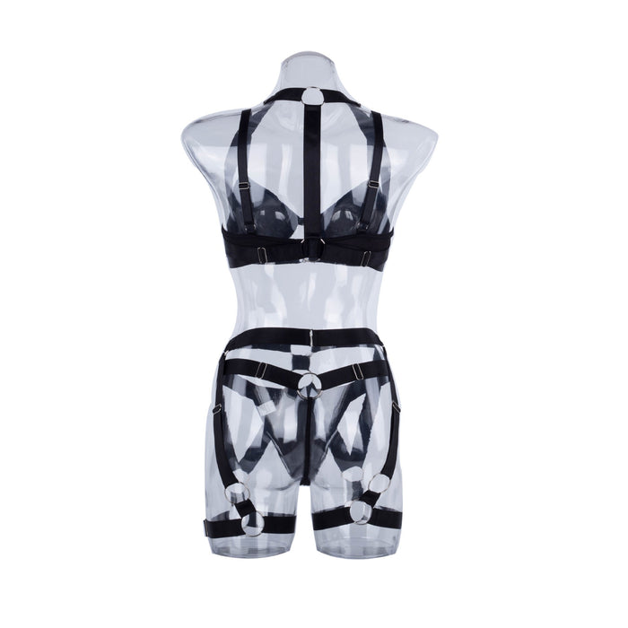 Women's Sexy Lingerie Buckle Patchwork Underwear