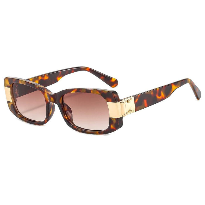 Modern retro square Sunglasses