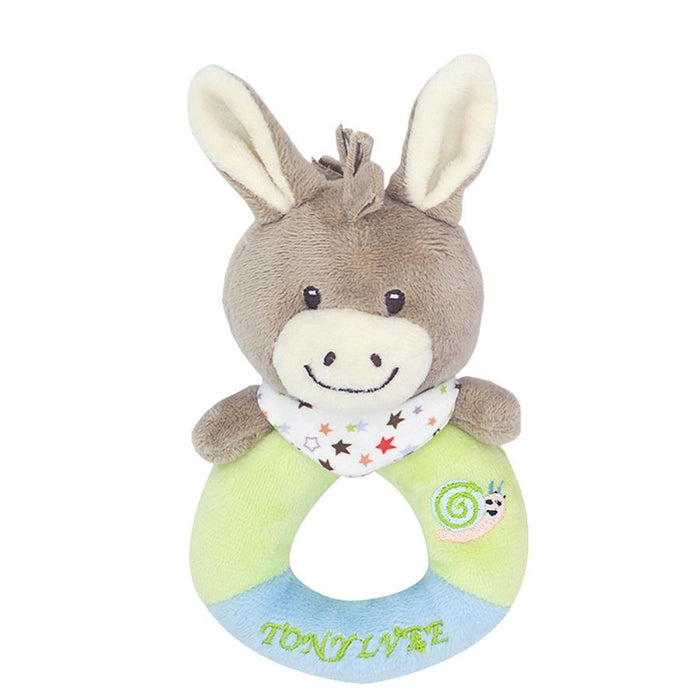 Tony Lvee Animal Round Baby Hand Rocking Toy