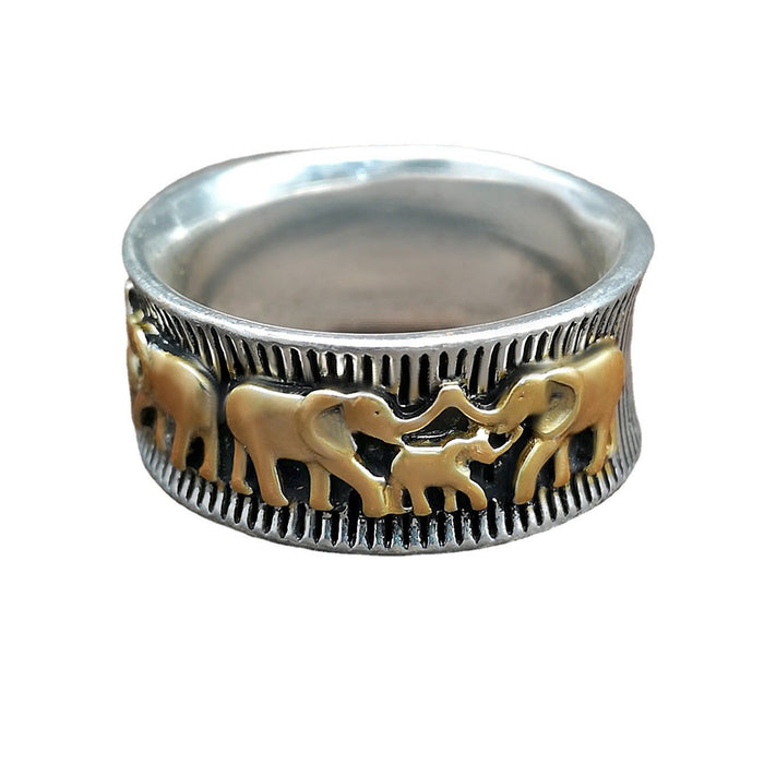 Fashion Simple Creative Elephant Ring