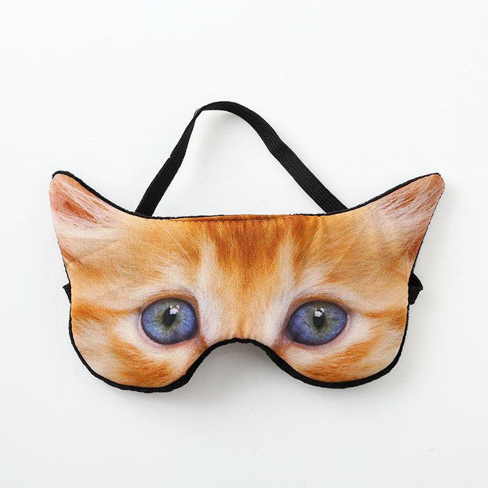 Creative Tiger Pug Cat 3d Animal Cartoon Blindfold Eye Mask