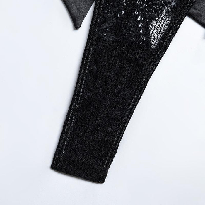 Women's Sexy Lingerie Lace Bowknot Underwear Set