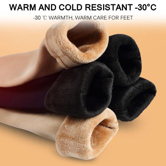 Velvet Women Winter Warm Thicken Thermal Socks