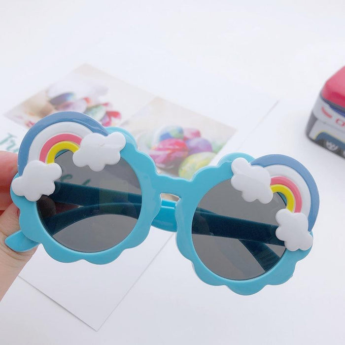 Children's glasses rainbow cartoon Sunglasses