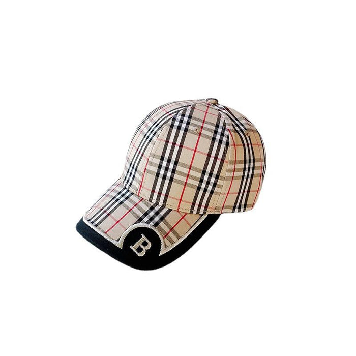 Fashion Bound Color Stripe B Letter Children's Baseball Cap