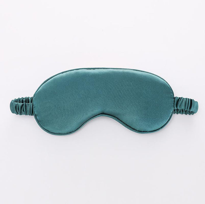 Pure Color Simulated Silk Sleeping Shade Eye Mask