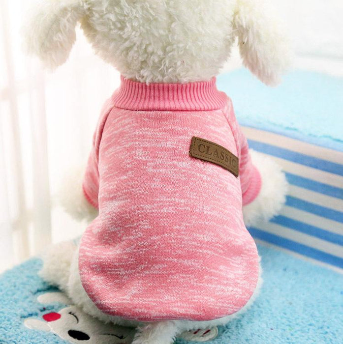 Puppy Clothes Soft Pet Dog Sweaters Dog Winter Chihuahua Clothes