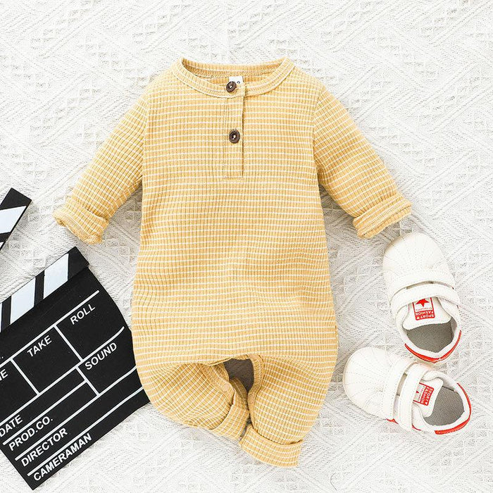 Newborn Baby Long Sleeved Jumpsuit