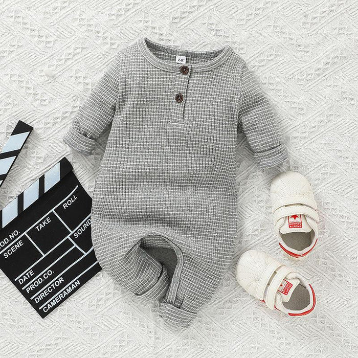 Newborn Baby Long Sleeved Jumpsuit