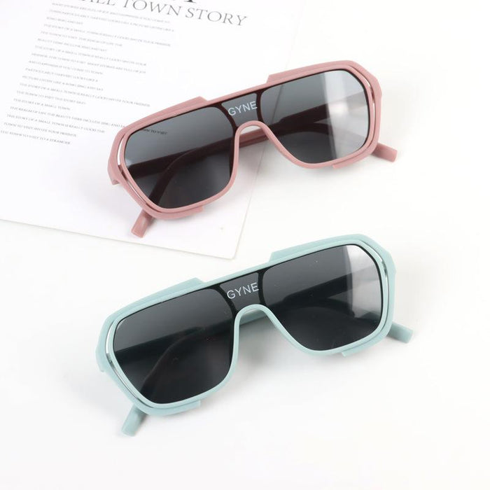 Children's Sunglasses personality conjoined lens sunshade
