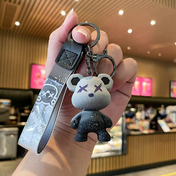 Little Bear Doll Keychain Cartoon Car Pendant Keychains