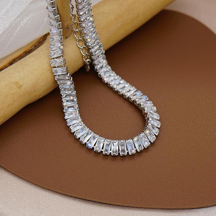 New Personalized Female Jewelry Zircon Necklace