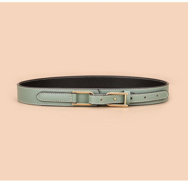 Fashion Waist with Dress Waist Leather Belt