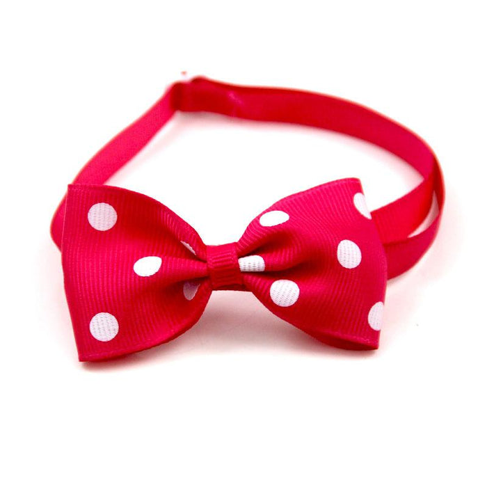 15 Colors into multi-color optional pet bow tie adjustable