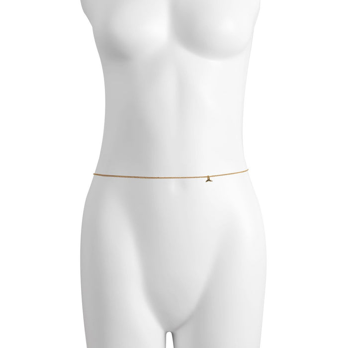 Simple Fishtail Waist Chain Sexy Trend Single Layer Body Chain