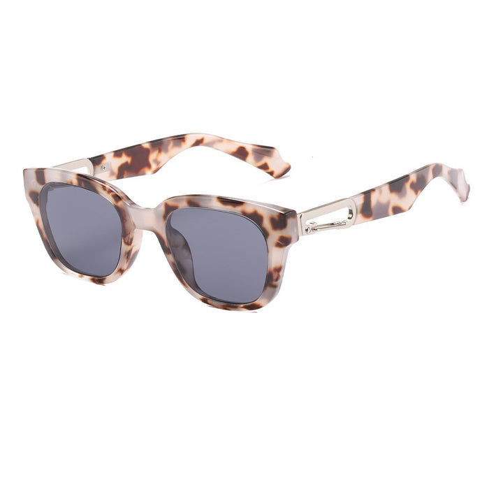 Retro box sunscreen Sunglasses
