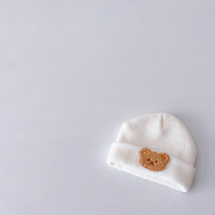 Cartoon Bear Toddler Soft Cute Winter Warm Hat
