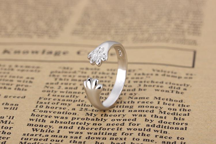 New Fashion Creative Cat Claw Opening Ring