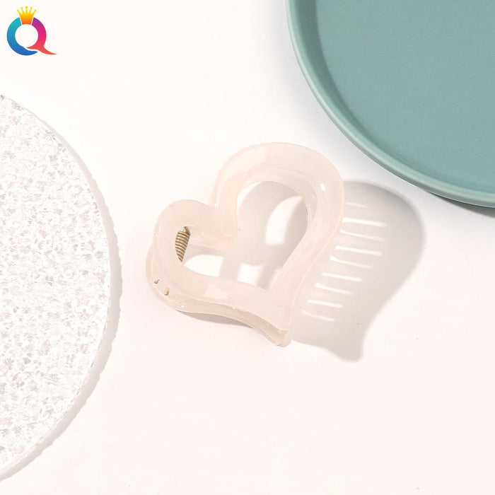 Vintage Hair Accessory Plastic Grab Clip