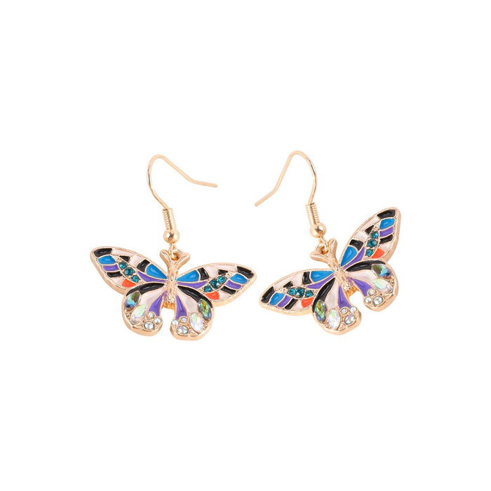 New Colorful Butterfly Women's Earrings