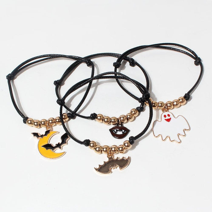 Fashion Personality Halloween Pumpkin Pendant Women's Bracelet