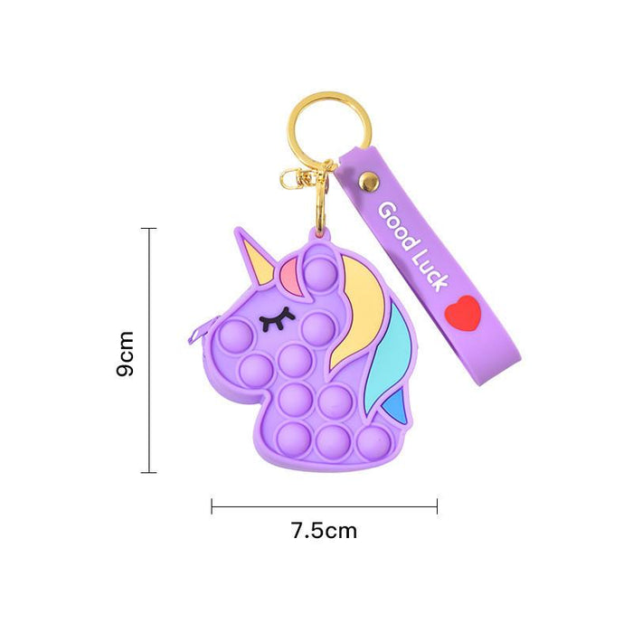 Pressure Squeeze Silicone Unicorn Toy