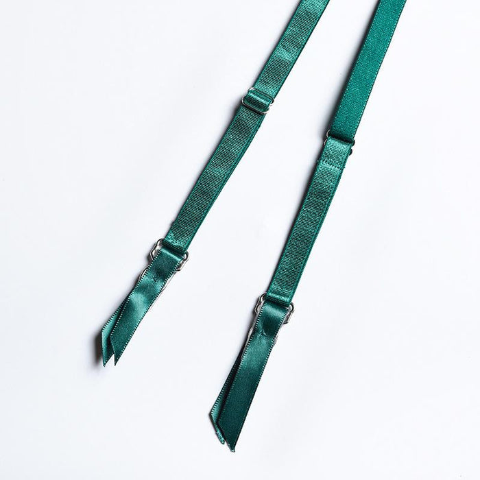 Women's Sexy Flower Embroidery Lace Push Up Underwear Set