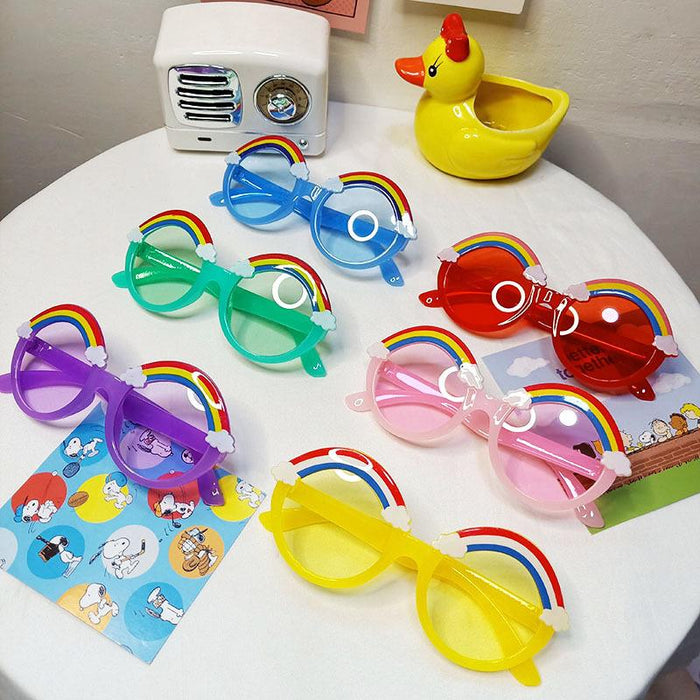 Cute Funny Rainbow UV Proof Children's Sunglasses
