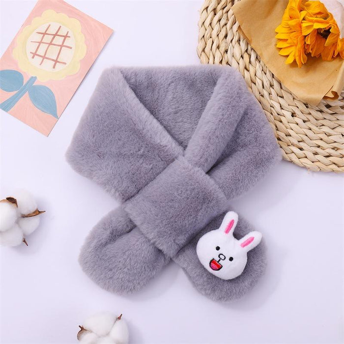 Cartoon Baby Winter Warm Thicken Scarfs