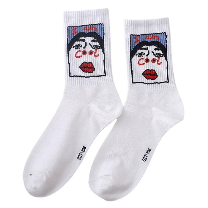 Cotton Hip-hop Men Socks