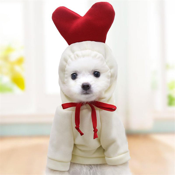 Warm Dog Winter Clothes Cute Fruit Dog Coat Hoodie