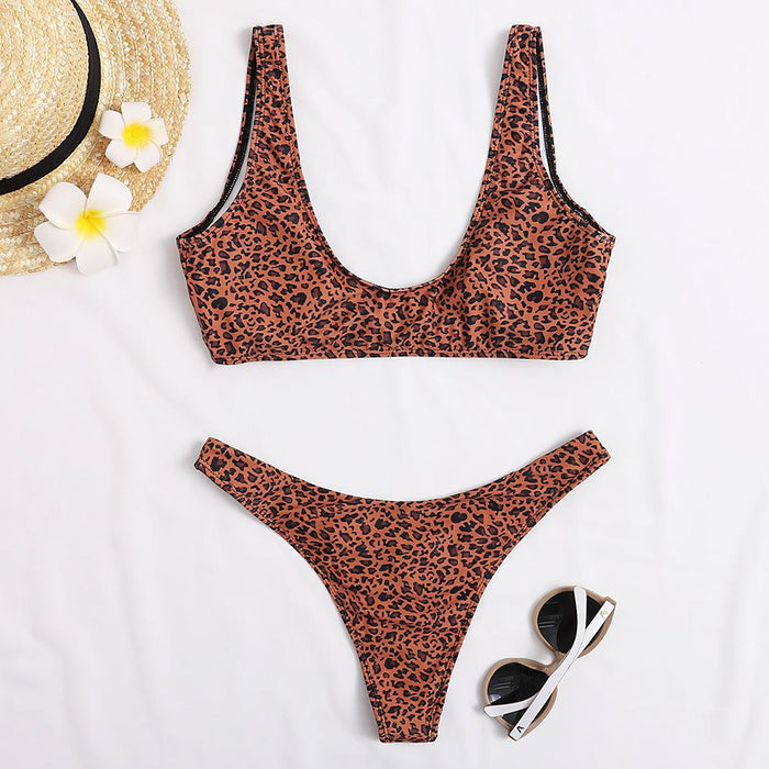 New Sexy Printed Women's Split Bikini
