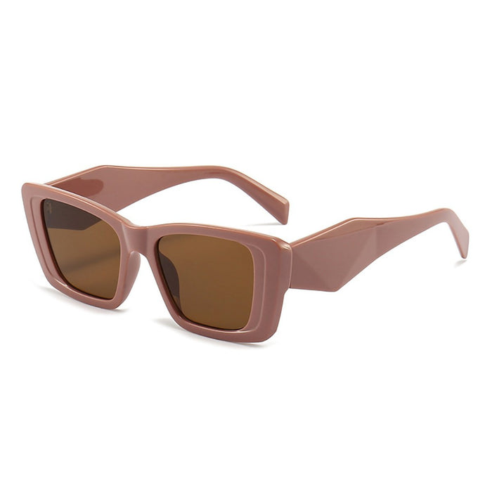Sunglasses contrast cut square Sunglasses tide