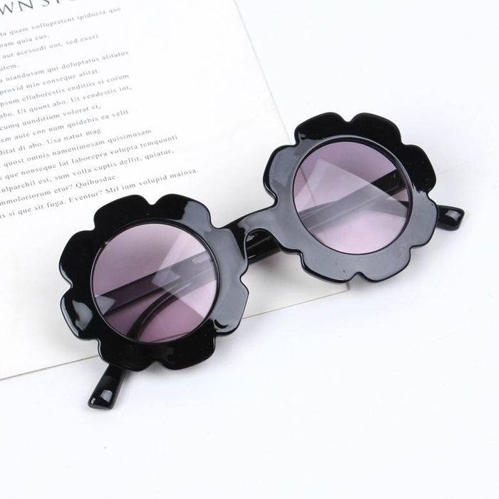 Children's small flower sunglasses and sunglasses