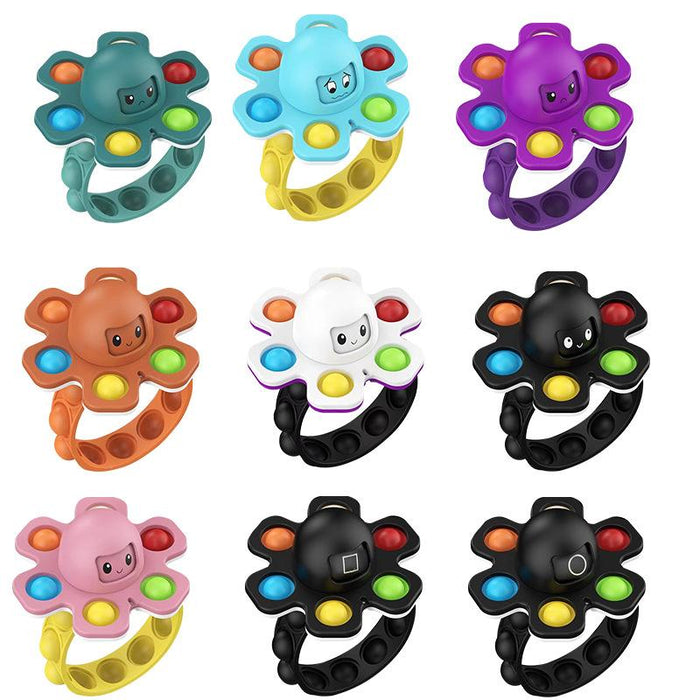 Rotating Face-changing Octopus Spinning Rodent Vanguard Bracelet